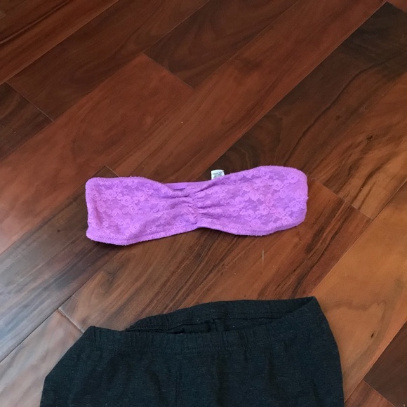 Bandeau Purple lace cutie. - Picture 2 of 3